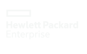 HPE logo white