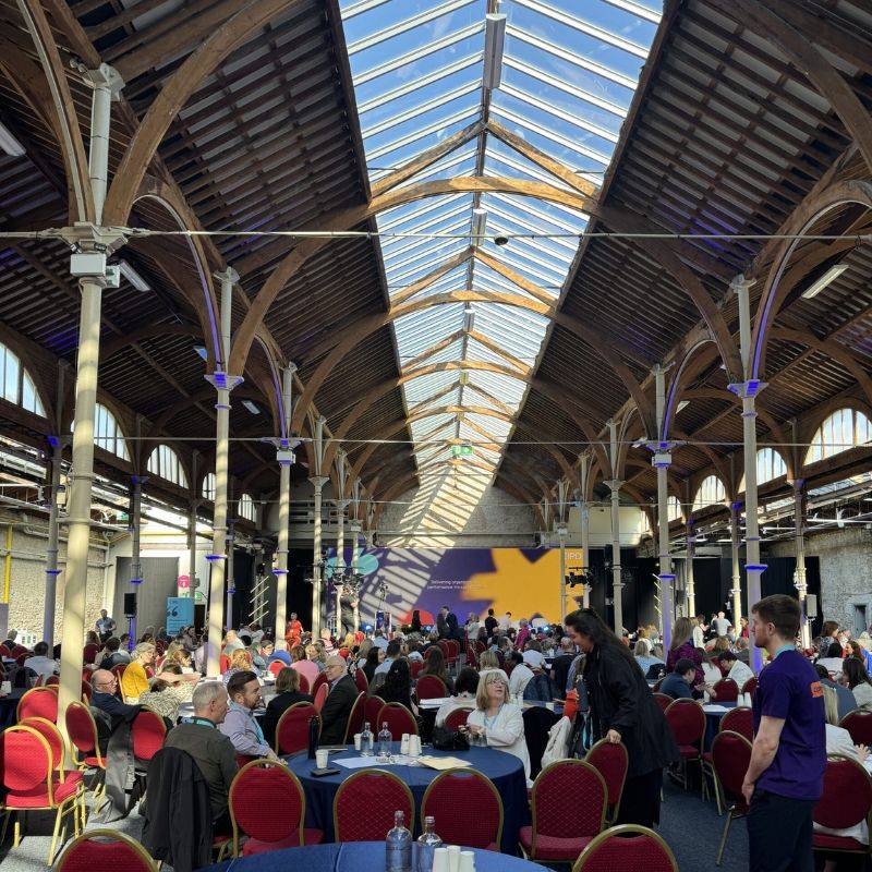 inside the CIPD event hall